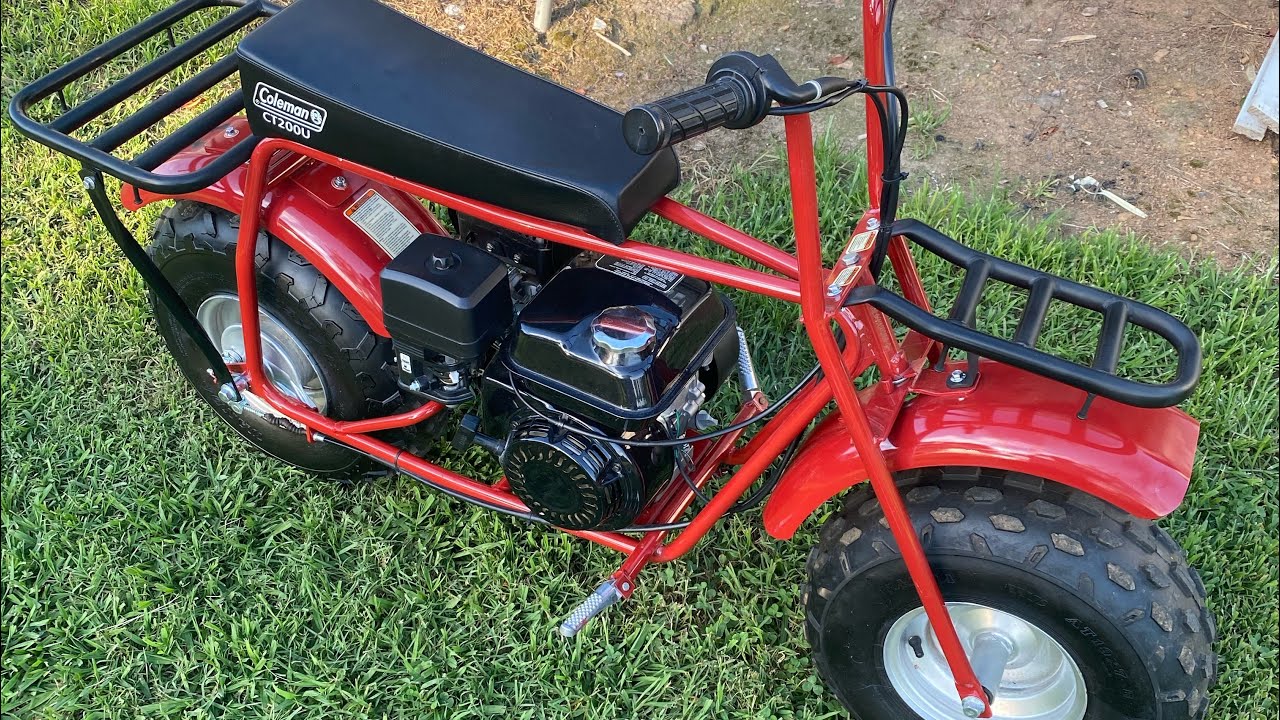vintage coleman mini bike