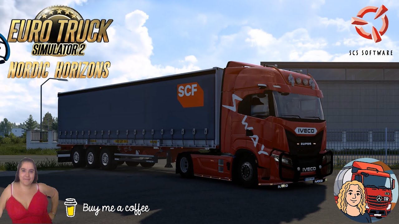 Euro Truck Simulator 2 (1.57) IVECO W-Way 2024 Delivery to Finland Nordic Horizons + DLC's & Mods