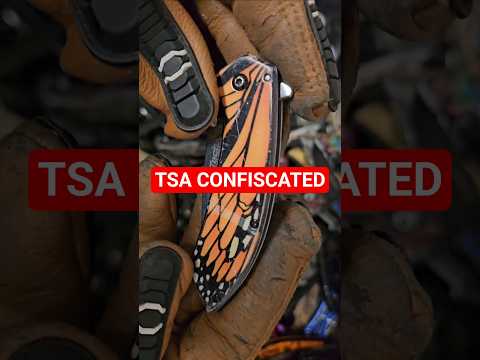 What Kinds Of People Were Carrying These TSA Confiscated Pocket Knives?