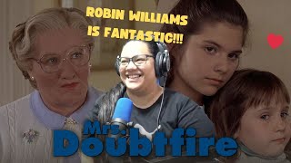 FIRST TIME WATCHING: Mrs. Doubtfire (1993) REACTION | JuliDG