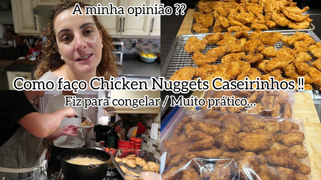 Fiz Nuggets p/congelar muito fáceis de fazer/Com pouco se criam grandes momentos/A minha opinião…