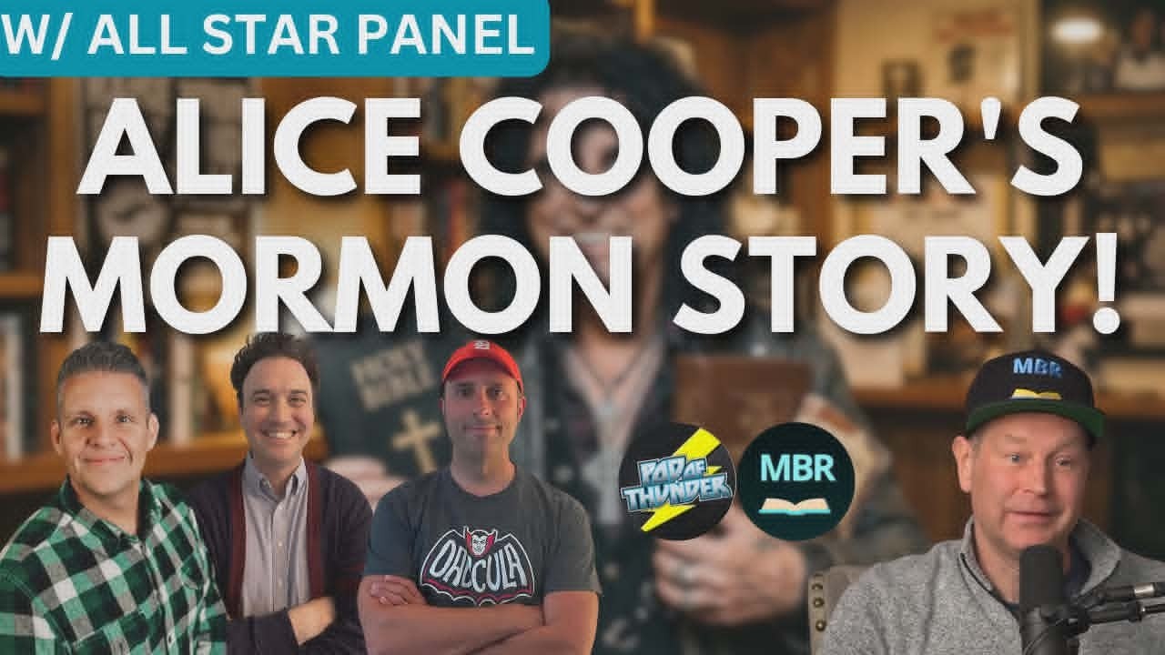 Alice Cooper Mormon Folklore & Rock & Roll All Star Panel Discussion