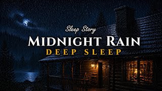 Sleep Story: Midnight Rain on a Cabin Roof 🌧️