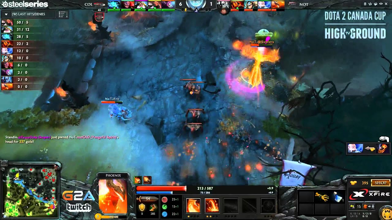 Dota 2 Canada Cup Season 4 - compLexity Gaming vs Not Today (quarter finals) - Game 2