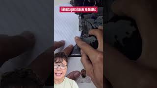 Técnica para hacer un dobles perfecto 😱 #viral #diy #amazing #tips #hack
