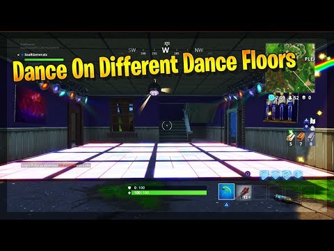 &rsquo;&rsquo;Dance on different Dance Floors&rsquo;&rsquo; -  Fortnite Battle Royale Week 8 Challenges Location Guide