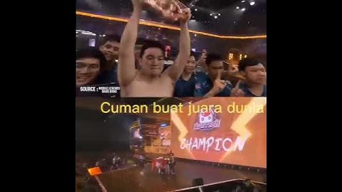 PARA JUARA DUNIA | Mobile Legends Shorts #shorts