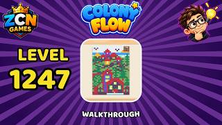Colony Flow Level 1247 Walkthrough | New Update | Full Solution