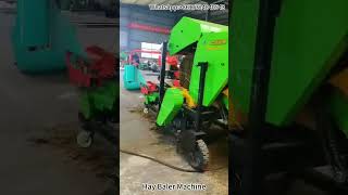 Efficient Hay Baling: Watch Our Double Cut Film Hay Baler Machine in Action! 🌾