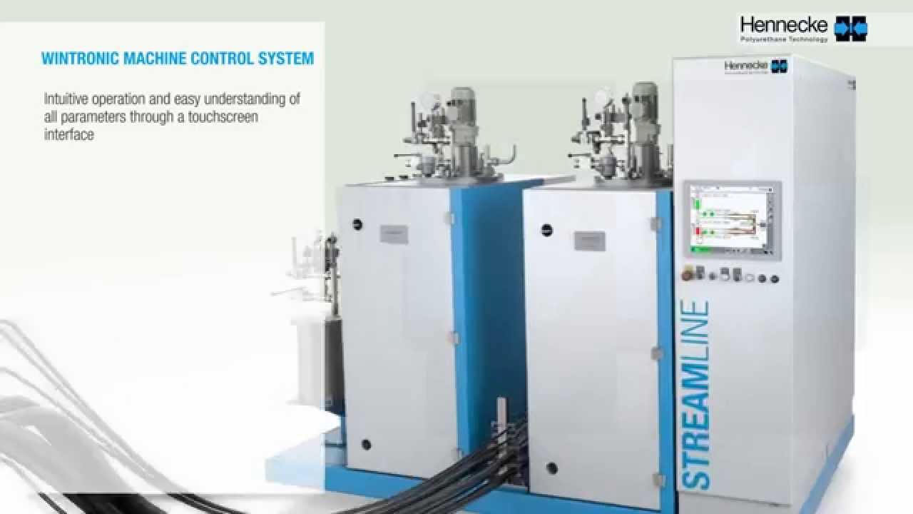 STREAMLINE high-pressure metering machines for processing resin ...