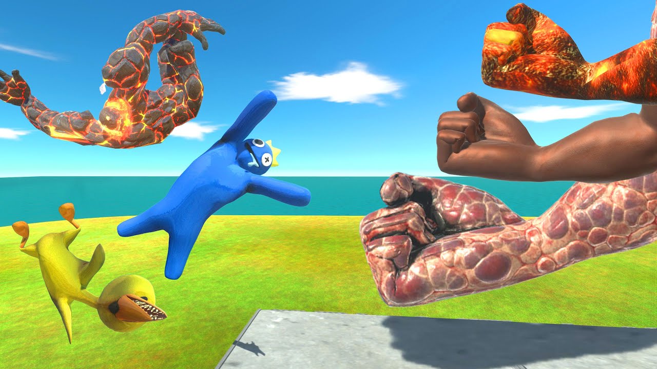 7 Levels Puncher Bridge | Superheroes VS Creepy Monsters Survival Challenge | ARBS