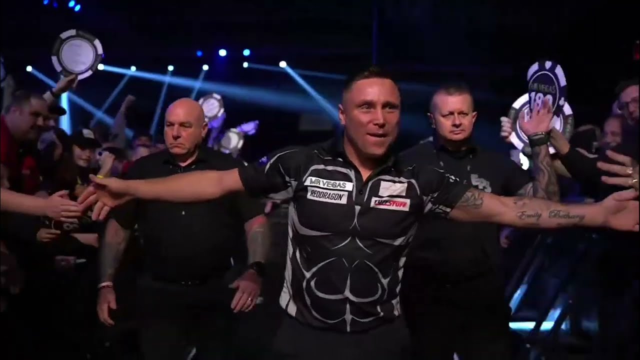 Gerwyn Price Walk on - Grand Slam of Darts 2025