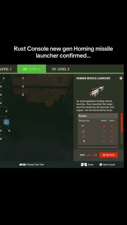 Rust Console new gen homing missile launchers confirmed…#shorts #rust # ...