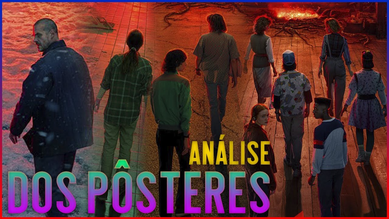 O COMEÇO DO FIM! ANÁLISE DOS PÔSTERES NOVOS | STRANGER THINGS