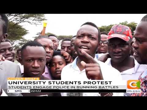 Multimedia University students  protest