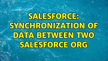 Salesforce: Synchronization of data between two salesforce org (2 Solutions!!)