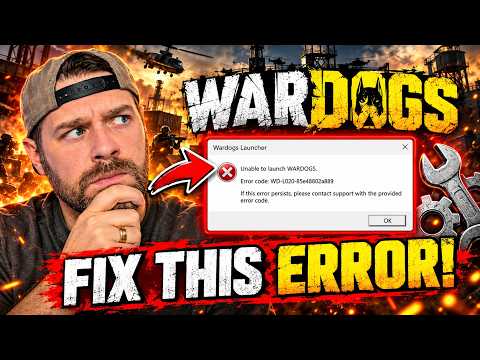 How to Fix WARDOGS WD-L020 Error – Unable to Launch