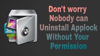 [Hindi]How to Secure Applock 100% screenshot 2