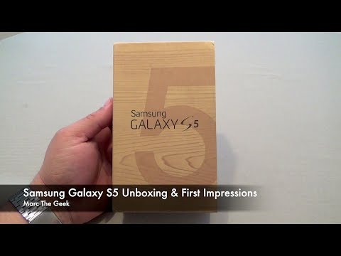 Samsung Galaxy S5 Unboxing and Impressions