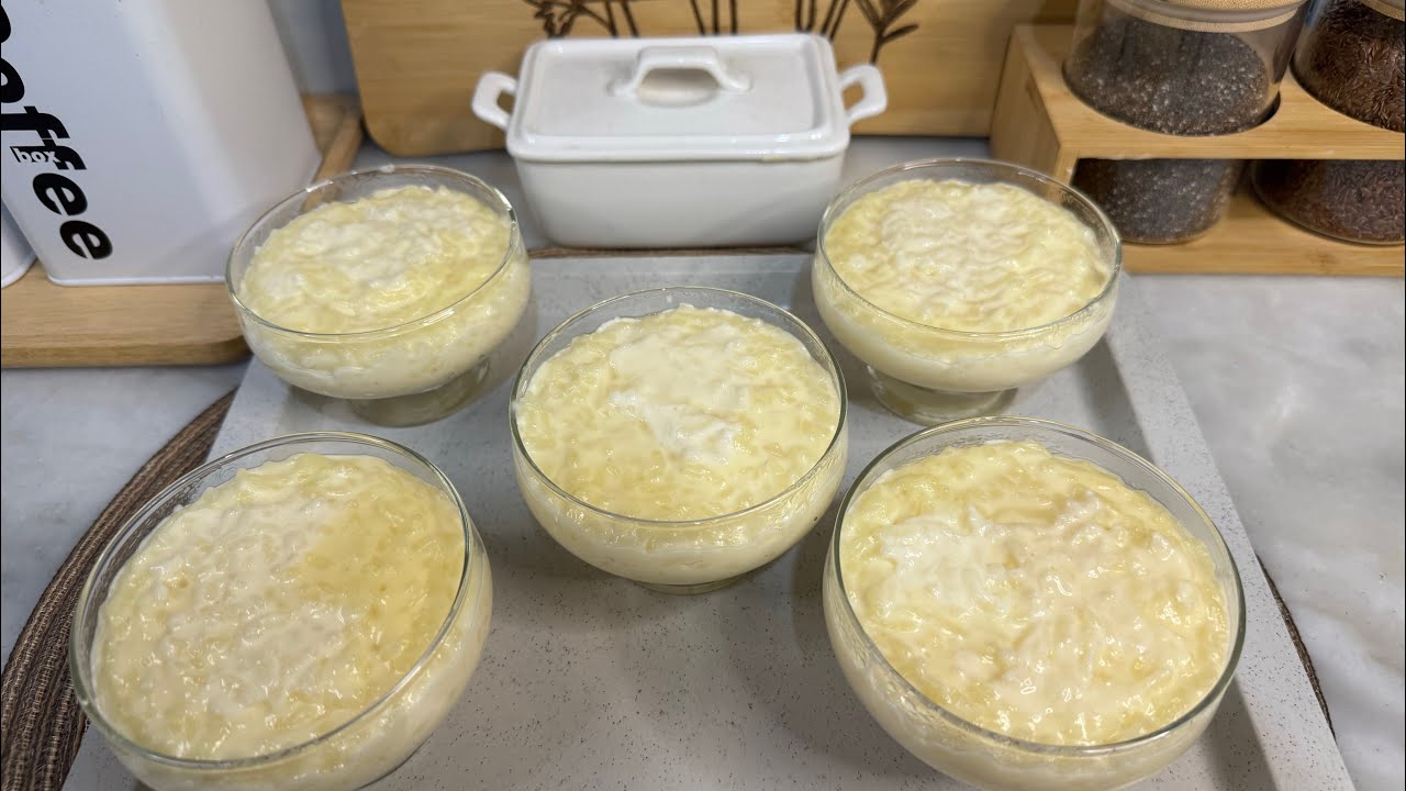 Dessert à base de riz facile à faire 