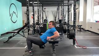 Bench pullover for thoracic/shoulder motion and lat/core strength