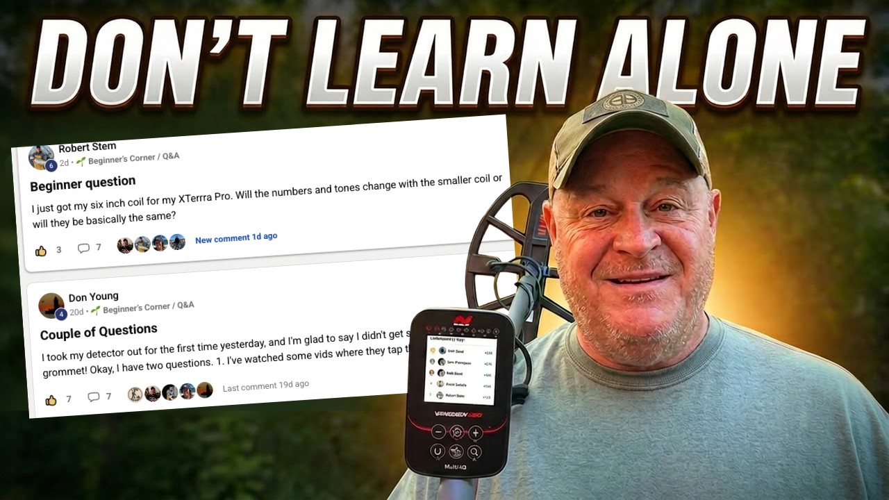 Beginner Metal Detecting? Here's Your Supportive Community