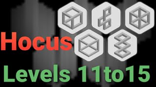 Hocus Level-11,12,13,14,15