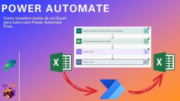 [Power Automate] -  Como transferir dados de um Excel para outro usando Automate Flow