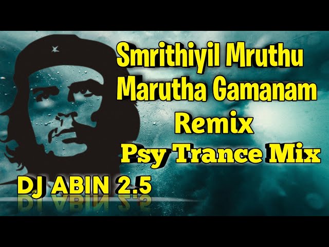 Smrithiyil Mruthu Marutha Gamanam Remix | PSY TRANCE | DJ ABIN 2.5 | Malayalam DJ Songs | I am Abin class=