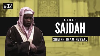 Surah Sajdah | Imam Feysal | Audio Quran Recitation | Mahdee Hasan Studio