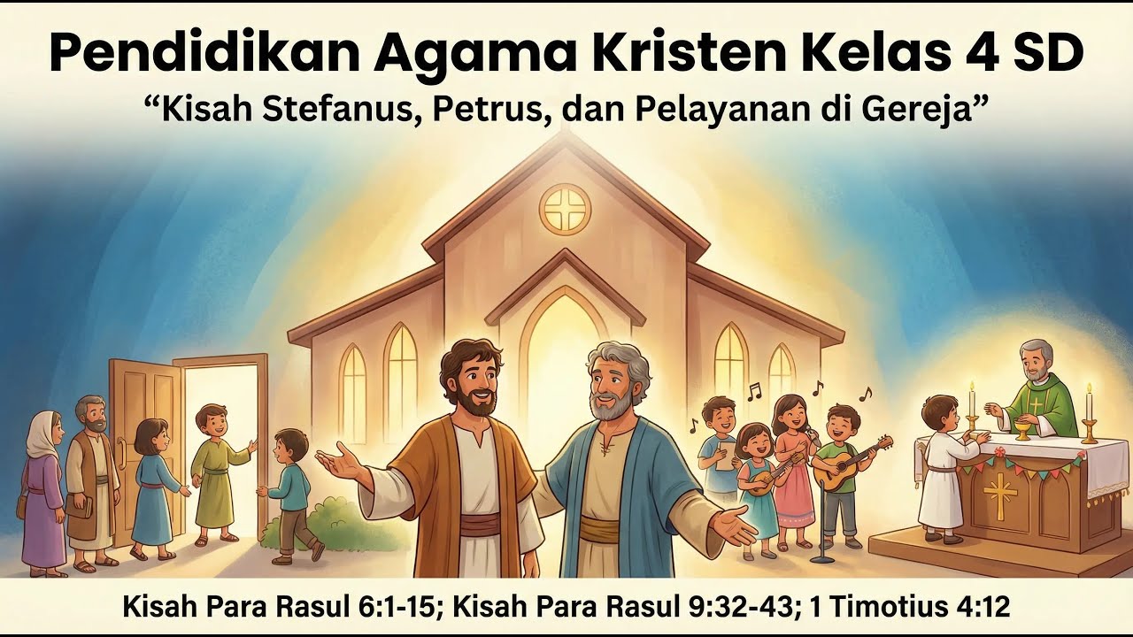 Materi Ajar Pendidikan Agama Kristen Kelas 4 SD 