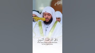 وعلى الله قصد السبيل ومنها جائر || وديع اليمني تلاوة خاشعة سورة النحل #وديع_اليمني