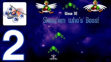 Chicken Invaders 2: The Next Wave Remastered - Gameplay Walkthrough Part 2 - (iOS, Android)