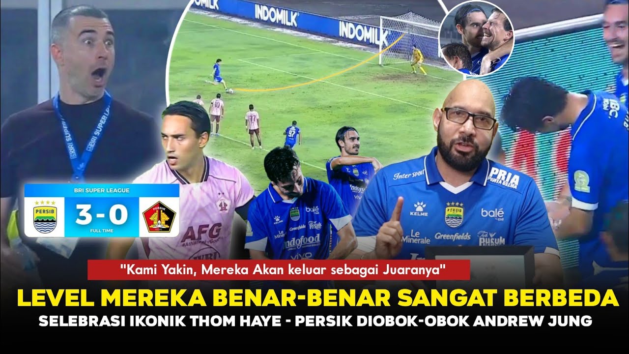 🔴PERSIK KEDIRI KENA MENTAL! Level Persib Sungguh Gila, Haye Mempesona, Highlight Persib vs persik🔥