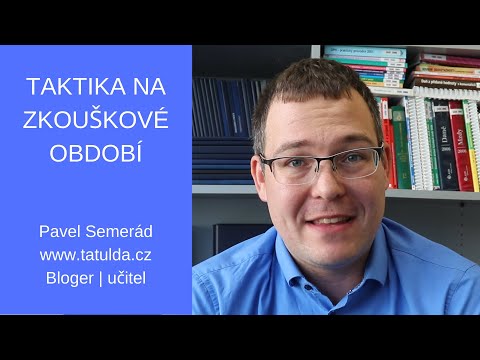 Video: Zkoušky jsou šťastné období