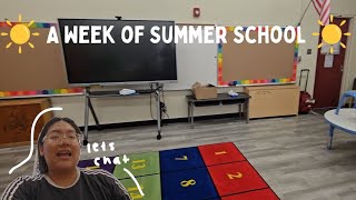A Week In Summer Shool: Lets Chat