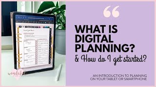 Intro to Digital Planning - Getting Started with Digital Planning