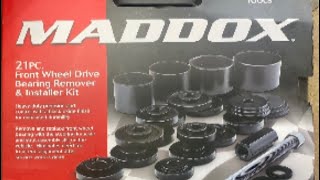 KRX 1000 wheel bearing install