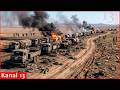 Ukrainian drones blocked key Russian logistics routes; a large number of fuel trucks were destroyed