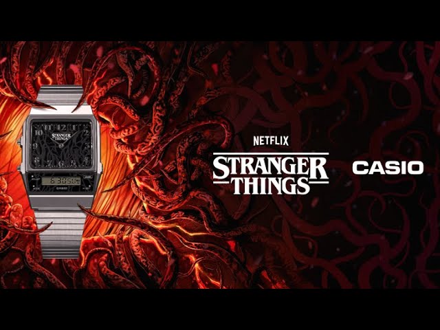CASIO × Stranger Things【AQ-800EST】｜CASIO - YouTube