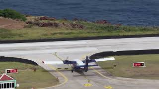 Saba Island Airport Landing and Takeoff   Shortest Runway in the World
