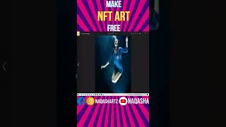 Make Free NFT Art using AI | Shorts