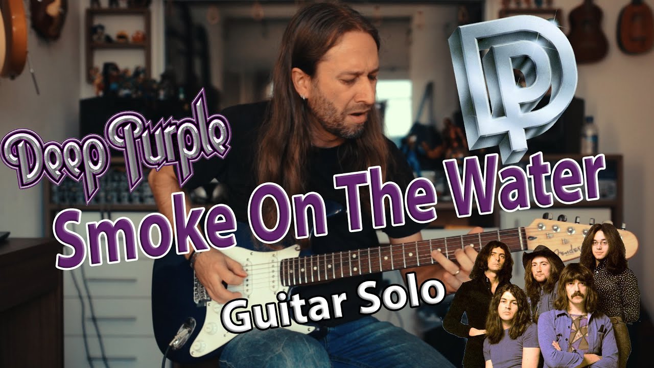 Deep Purple - Smoke On The Water solo (Cover by Rodrigo de Souza)