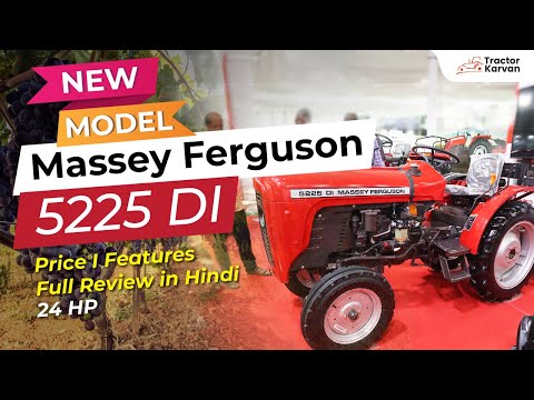 Multi Crop Utility Mini Massey Ferguson 5225 DI tractor | full review in Hindi