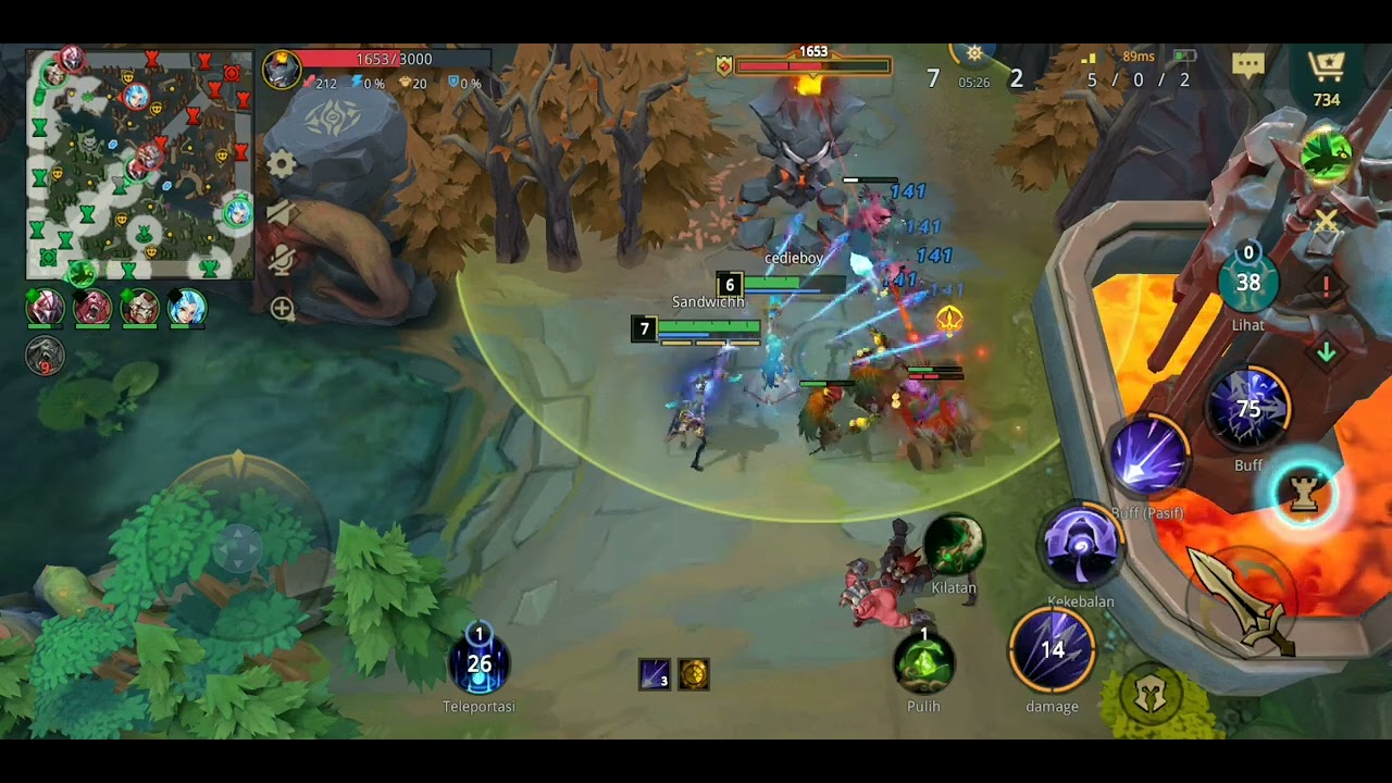 Egersis Ranger Gameplay || Auto Chess Moba