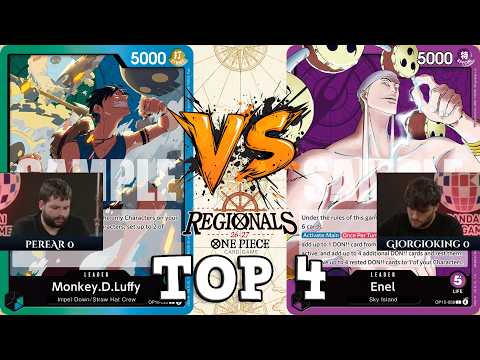 GU LUFFY VS PURPLE ENEL | ONE PIECE CARD GAME TOULOUSE REGIONAL 2026 | TOP 4
