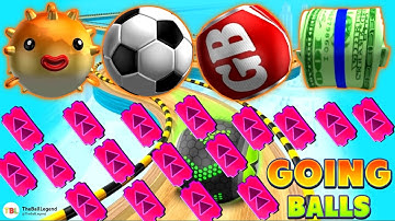 Going Ball : Fast Ball Super Speedrun Gameplay | Going Ball Hard Level 555 | iOS/Android