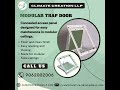 Hidden Access Made Easy: Modular Trap Door for False Ceilings | Climate Creation LLP