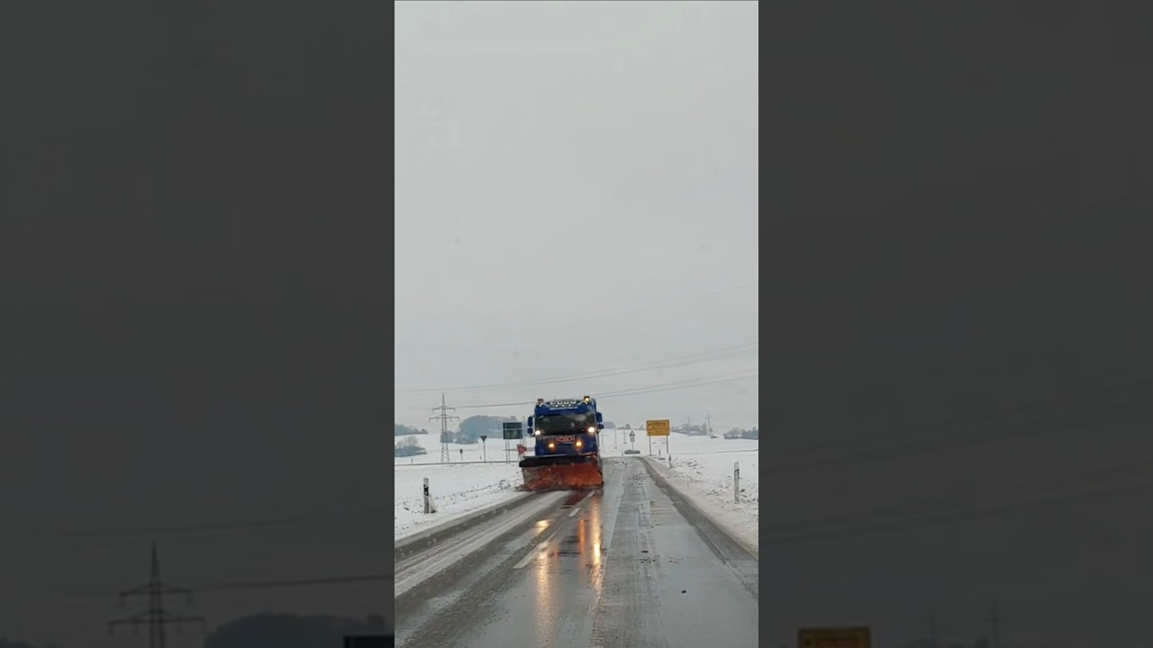 Blue SNOWPLOW 2026! #automobile