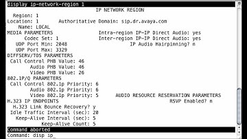 Configure Video Call Admission Control (CAC) for Communication Manager 6.0.1
